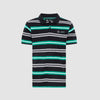 Mercedes AMG Petronas Striped polo