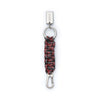 Porsche Motorsport Key Ring – Paracord Keychain with Carabiner Clip