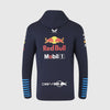 Offizieller Teamline-Hoodie mit durchgehendem Reißverschluss für Herren von Oracle Red Bull Racing