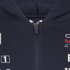 Offizieller Teamline-Hoodie mit durchgehendem Reißverschluss für Herren von Oracle Red Bull Racing
