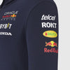 Offizieller Teamline-Hoodie mit durchgehendem Reißverschluss für Herren von Oracle Red Bull Racing