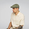 Bailey USA Roan Flat Cap – Contour 5-Panel Cotton Blend