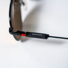Ducati Redline Mirrored Sunglasses – Matte Black Aviator with Racing Hinges