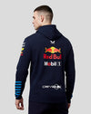 Offizieller Teamline-Hoodie mit durchgehendem Reißverschluss für Herren von Oracle Red Bull Racing